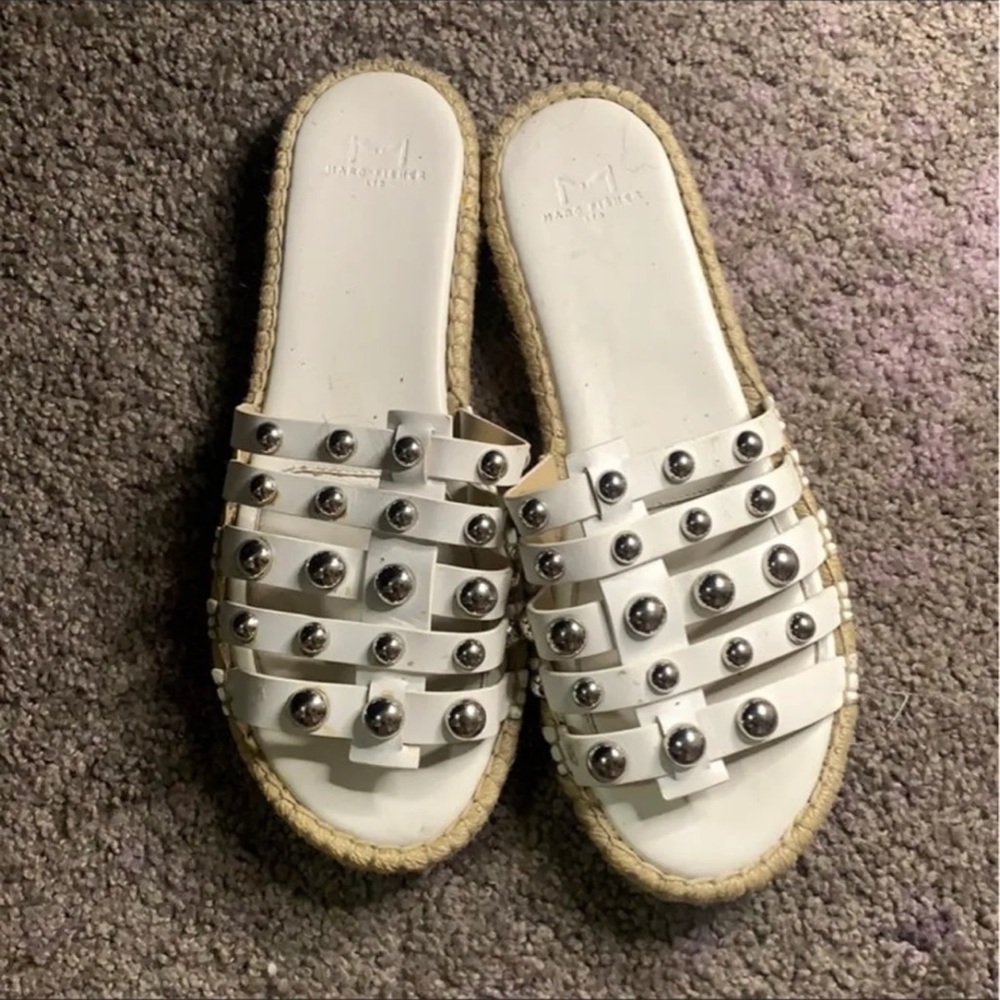 Marc fisher studded sandals